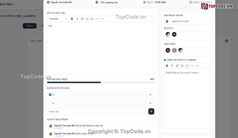 Website quản lý,quản lý nhân sự,hrm